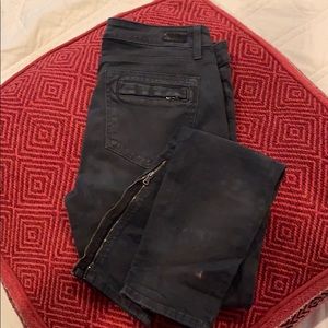 paige skinny black denim